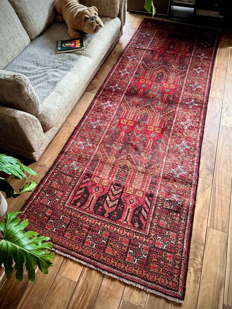 トライバルラグ　ヴィンテージラグ　シスターン　バルーチ　ペルシャ絨毯　ザボール