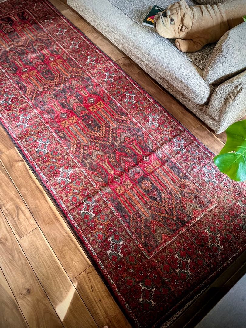 トライバルラグ　ヴィンテージラグ　シスターン　バルーチ　ペルシャ絨毯　ザボール