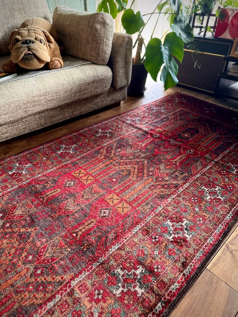 トライバルラグ　ヴィンテージラグ　シスターン　バルーチ　ペルシャ絨毯　ザボール