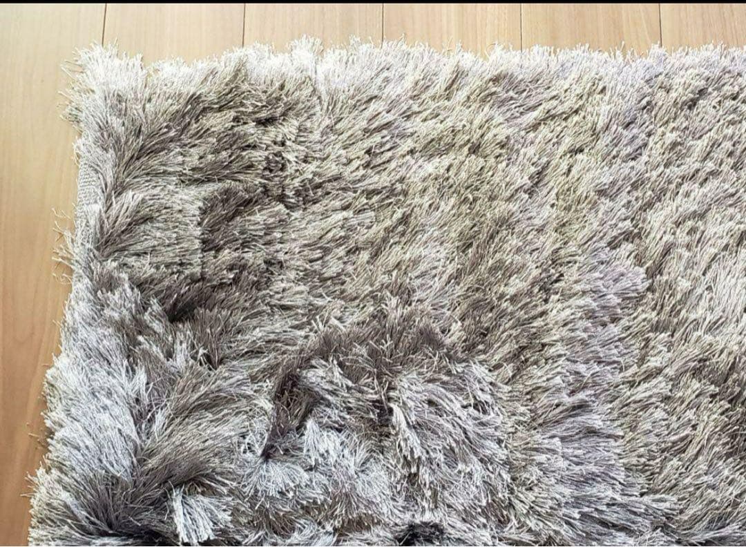 ZARA  フラッフラグ ベージュ 約150cm x 200cm