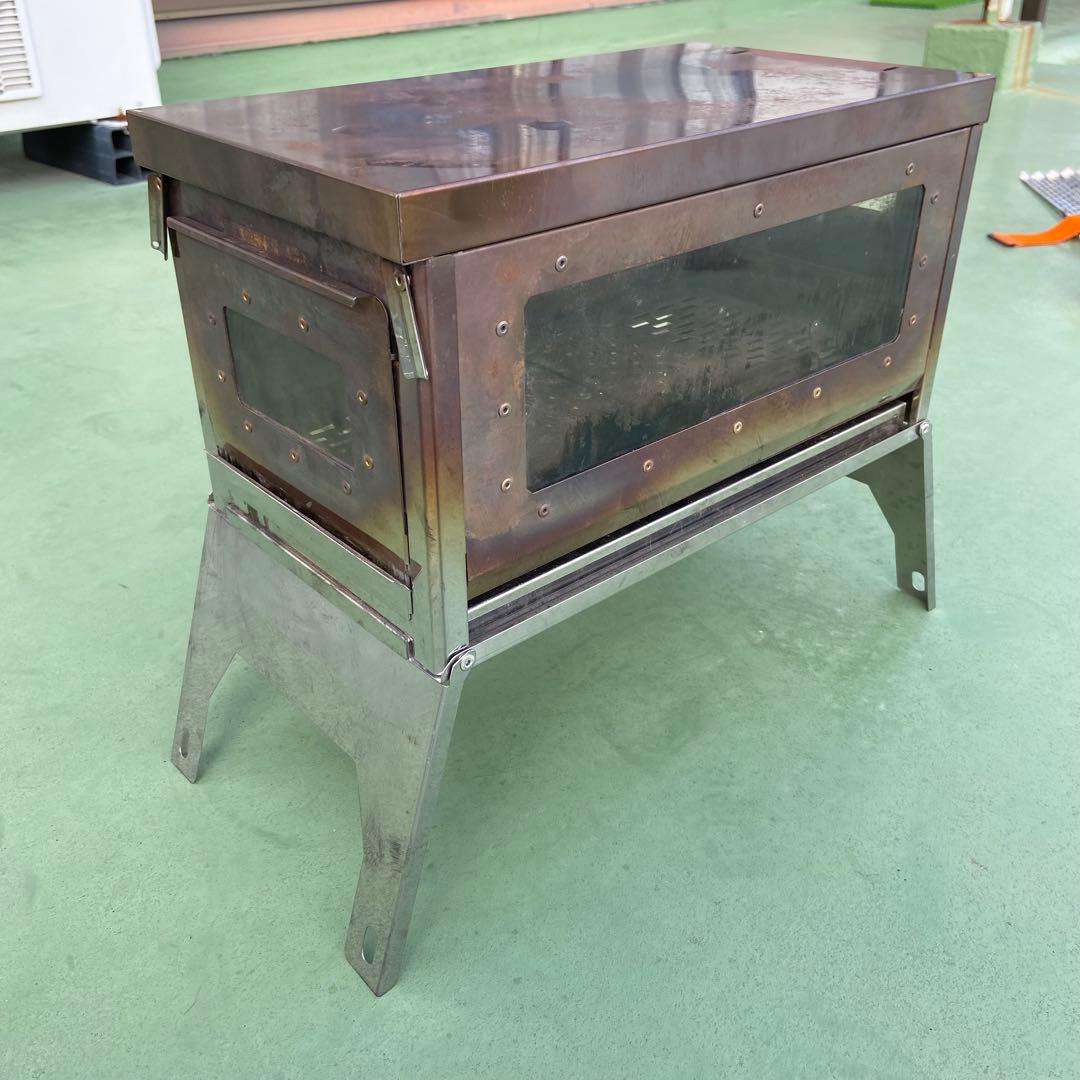 週末限値下げ‼️笑'ｓフォールディング薪ストーブ　焚き火の箱G-neoフルセット