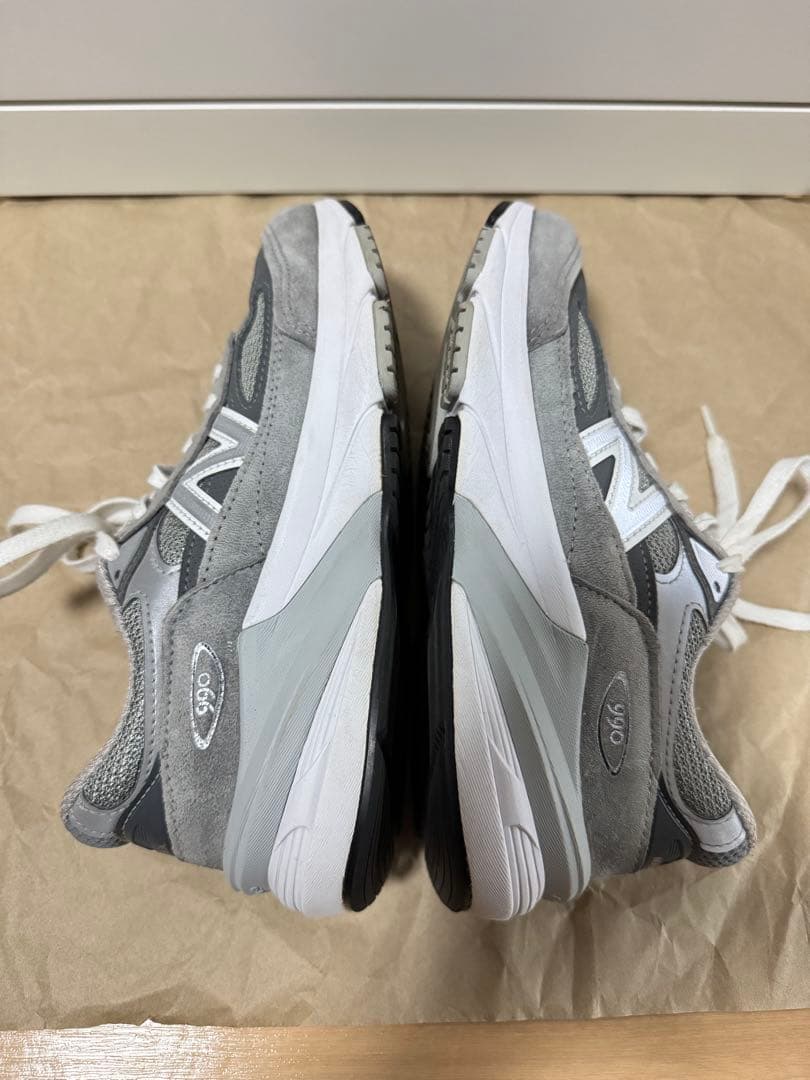 【美品】New Balance W990GL6 グレー