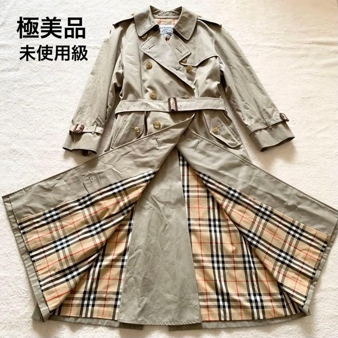 【希少　極美品　未使用級】バーバリーズ トレンチコート　ノバチェック ベルト付き