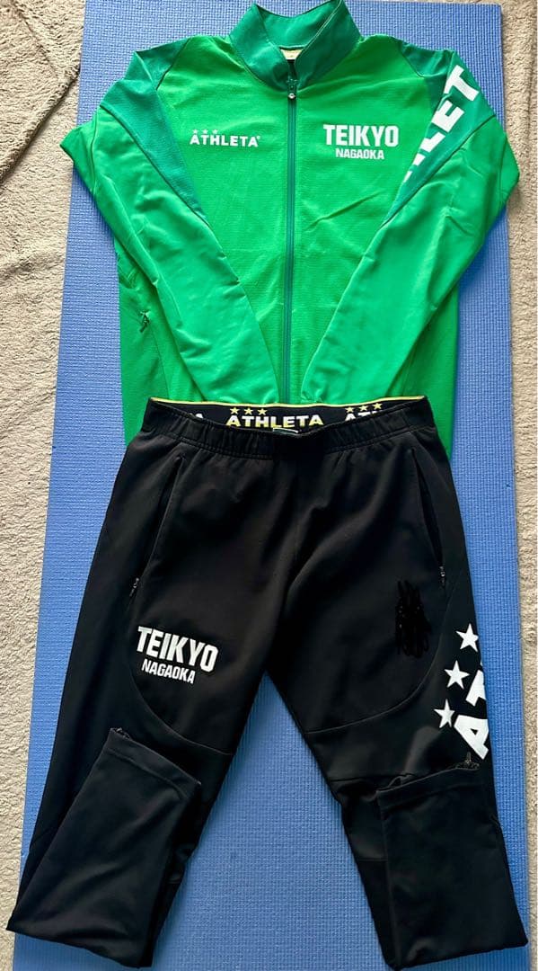 帝京長岡サッカー部　ATHLETA ジャージセット