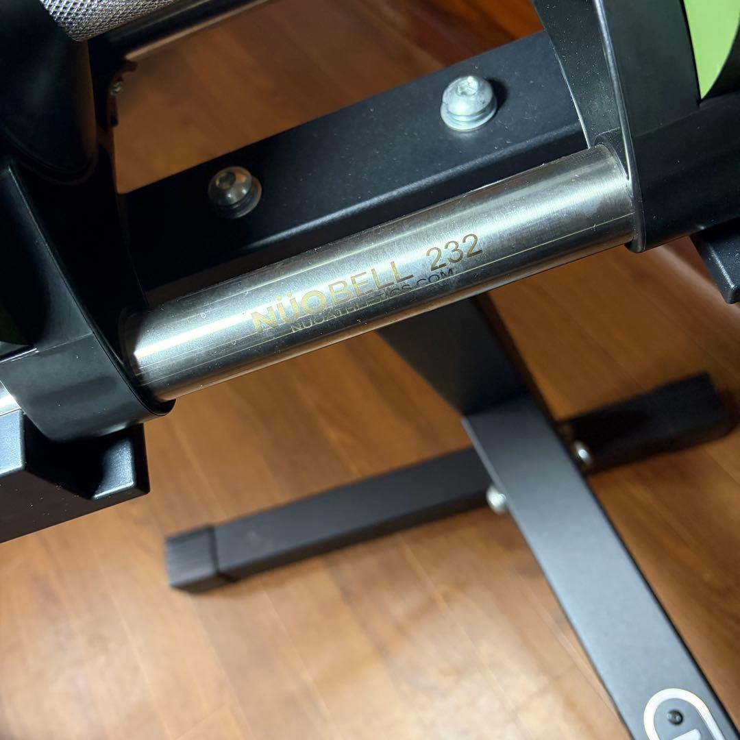 FLEXBELL NUOBELL232 32kg 可変式ダンベル セット販売 ②