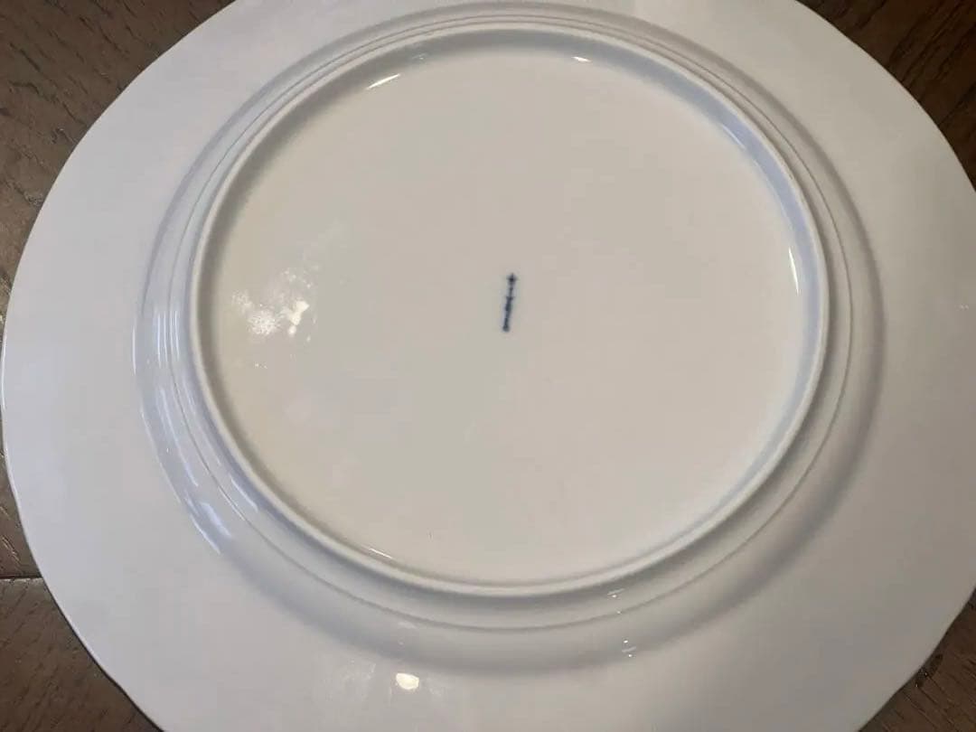 KPM ディナープレート（ロカイユ）　4枚組