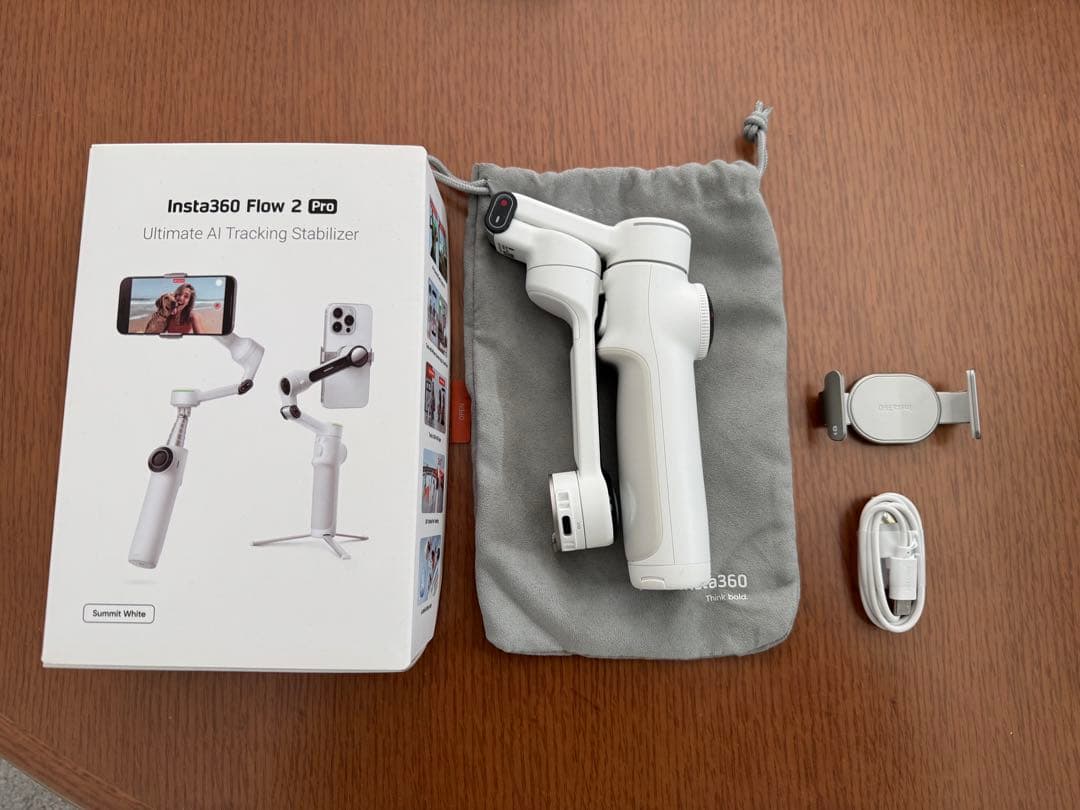 Insta360 Flow 2 Pro 新品同様　使用2回