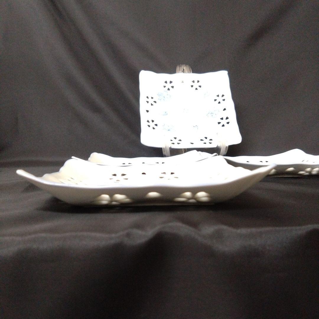 未使用 有田焼 桜絵 銘々皿5枚　お祝い　ARITA JAPAN