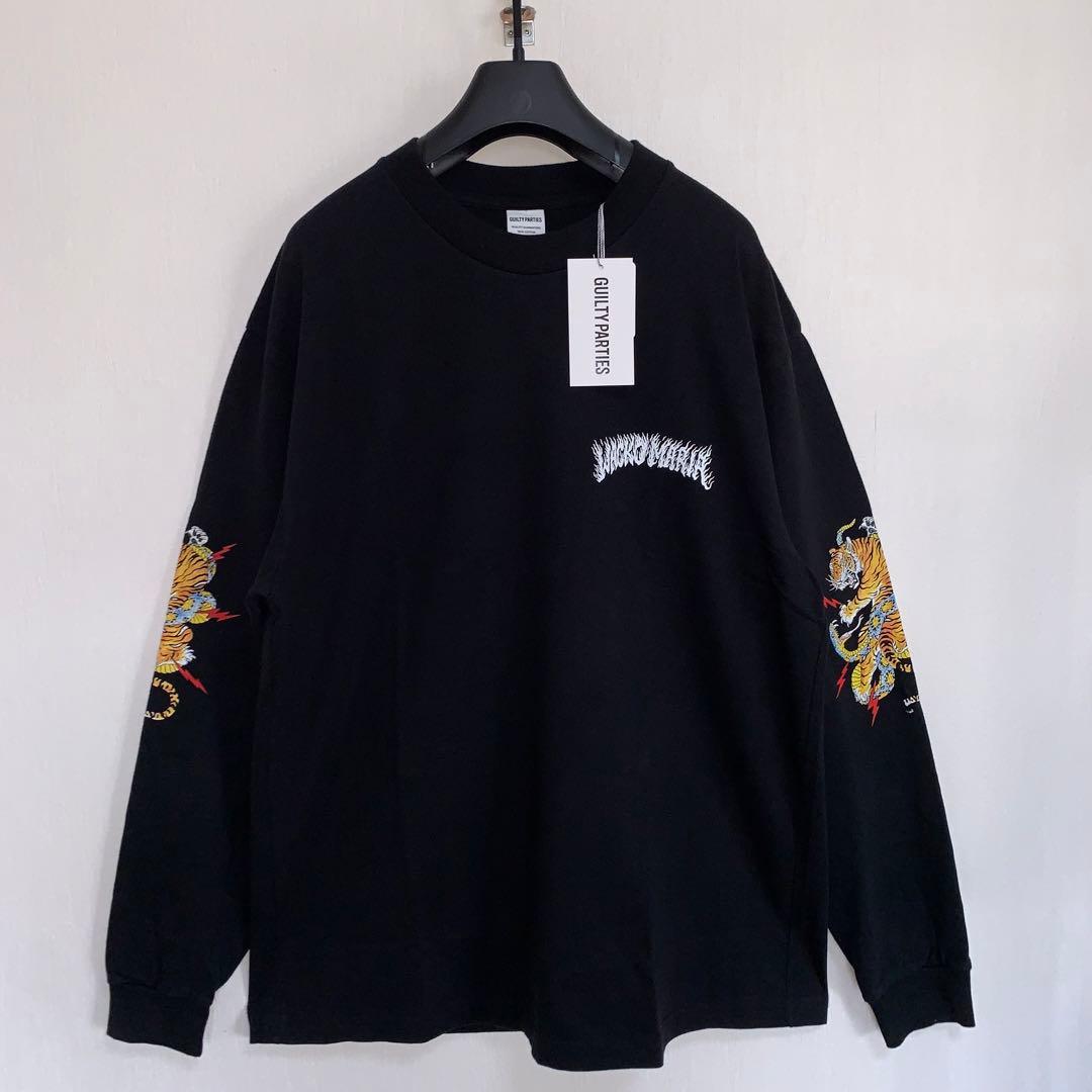 黒XL【WACKOMARIA】TIM LEHI L/S／新品タグ付／送料込