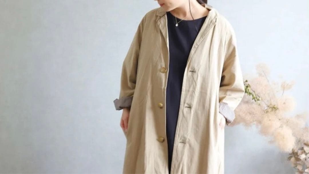 Veritecoeurソンヤコート BEIGE ベージュ VC-1708