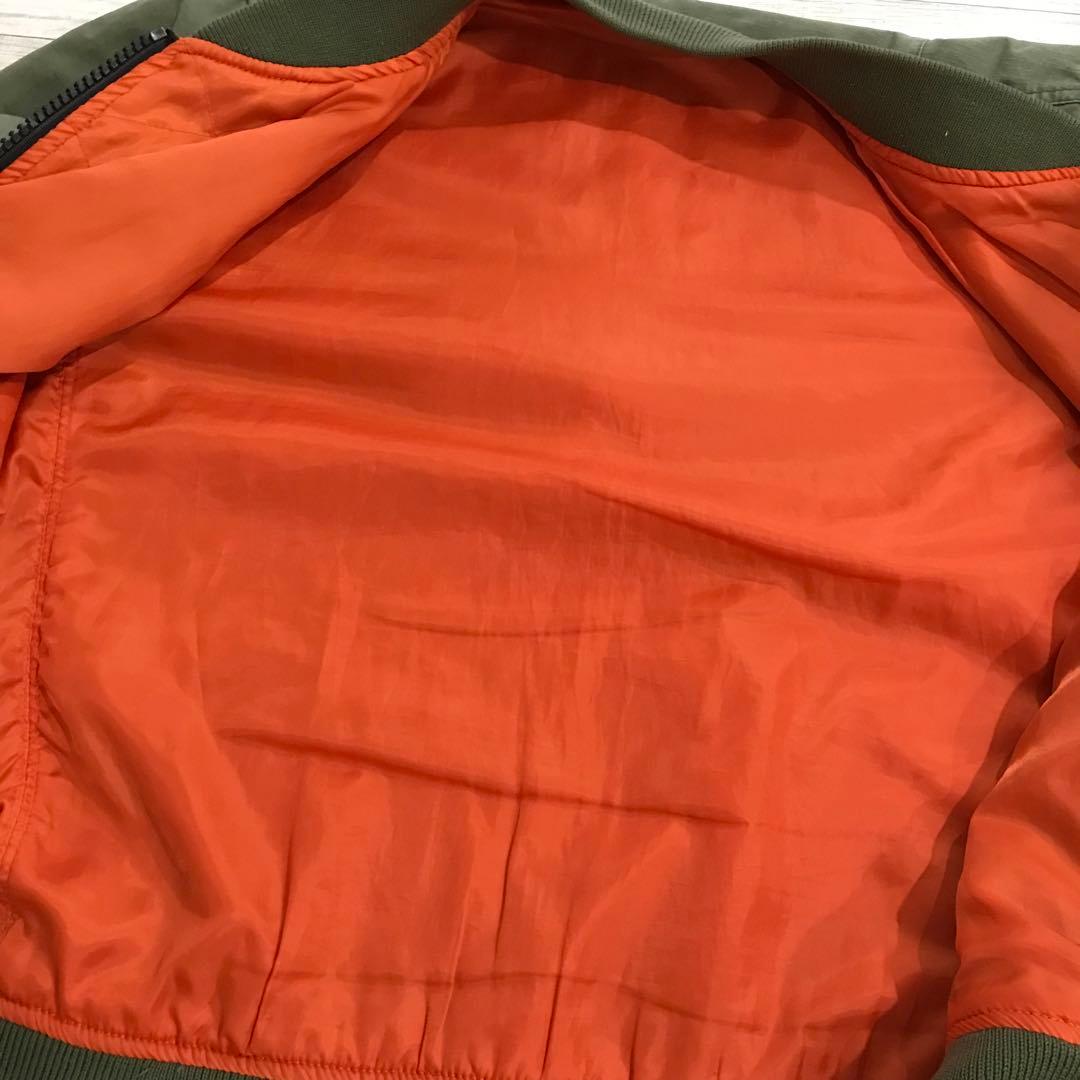 ＡＶＩＲＥＸ ３５周年モデル ＭＡ-1 フライトジャケット レア カーキ Ｌ