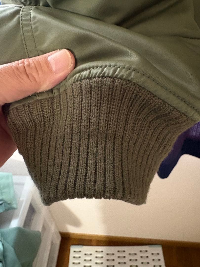 23aw NEIGHBORHOOD MA-1 JACKET カーキ