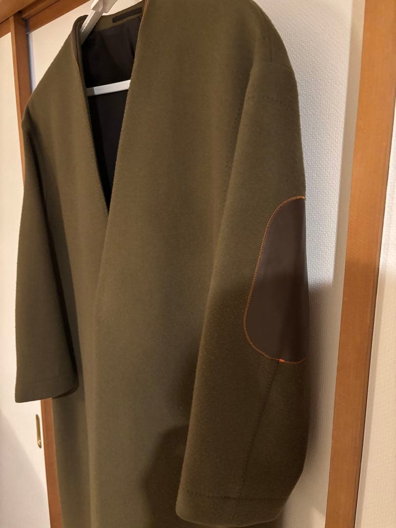 UNITED TOKYO Super180 メルトンノーカラーコート