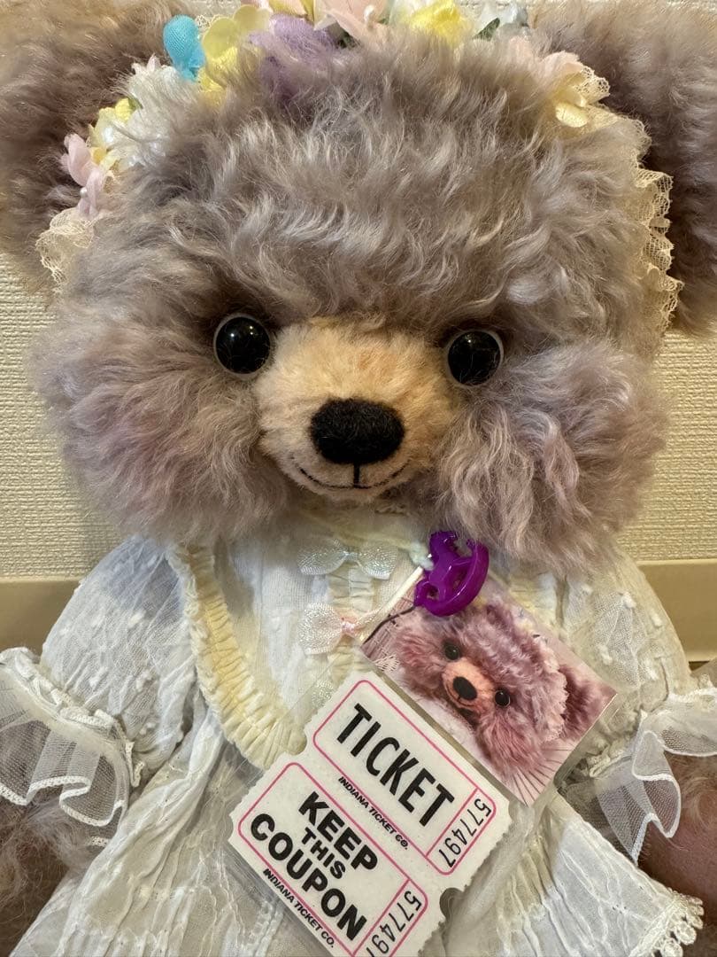 国内作家shamoko様作　ハンドメイド　テディベア