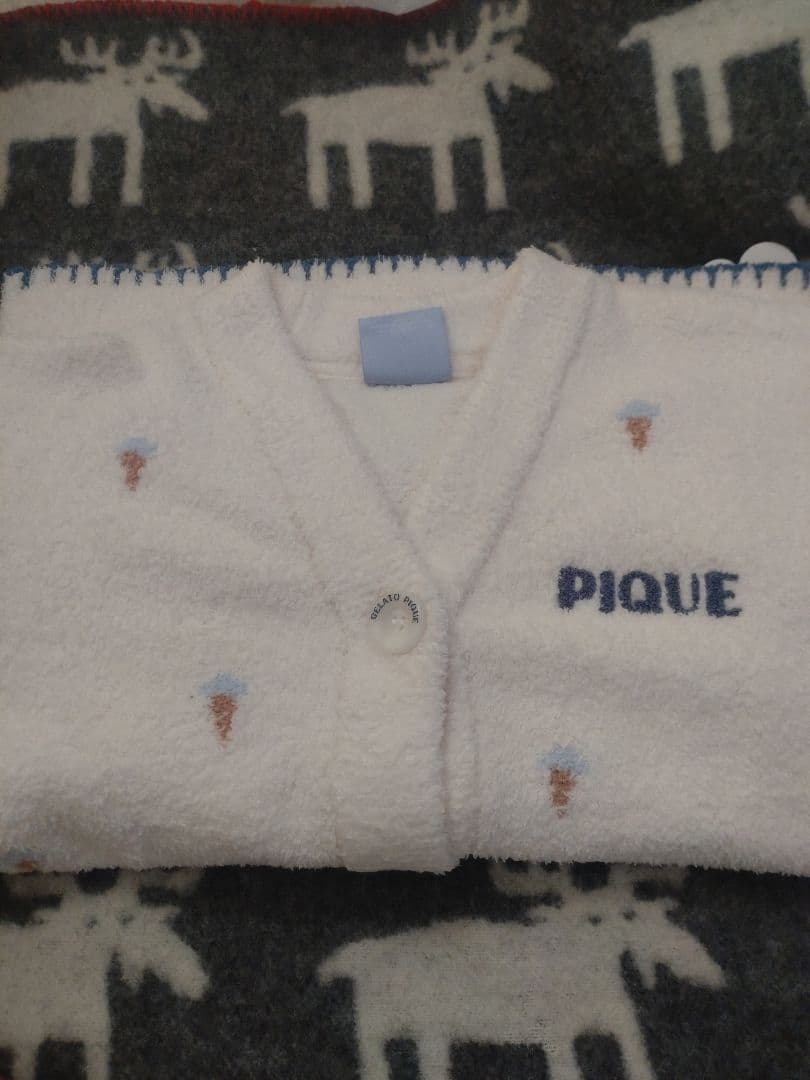 【ドラえもん】【レディース】ベビモコジャガードカーディガン