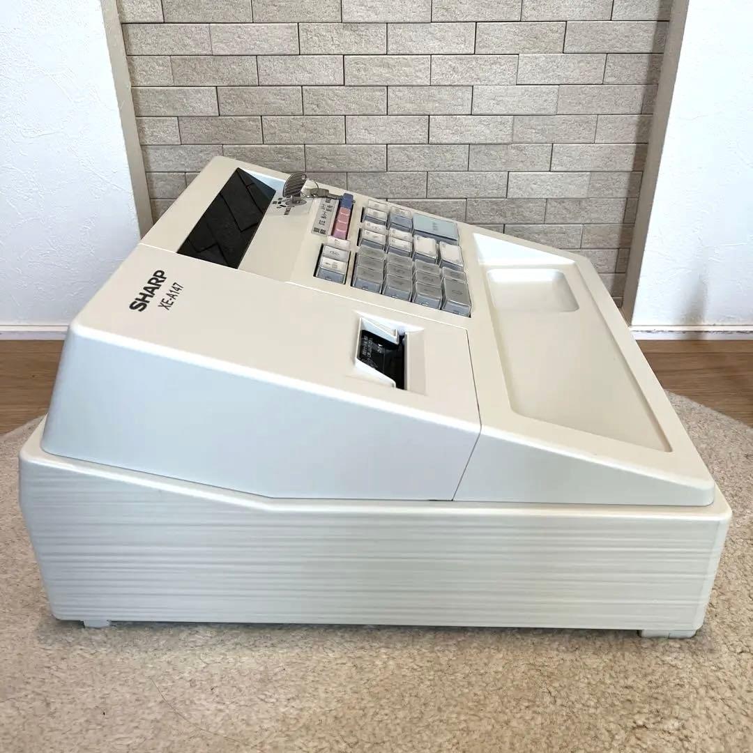【美品】シャープレジスターXE-A147-W