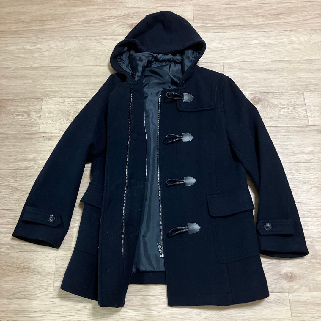 イーストボーイ　Venus ウール混ダッフルコート　ネイビー　11号