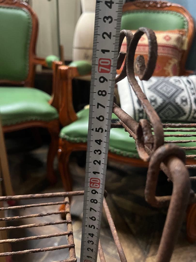 アイアン 鉄製ラック 昭和レトロ ビンテージ ヴィンテージ ガーデン