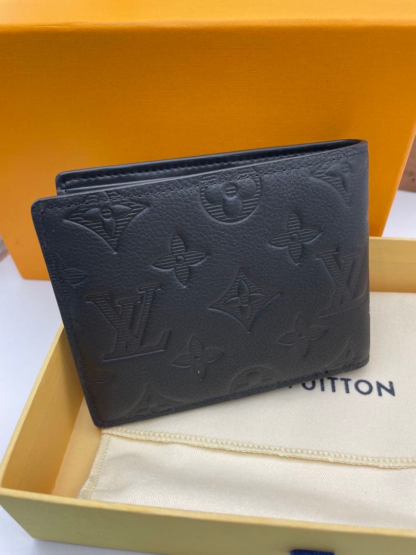 【美品】LOUIS VUITTON ポルトフォイユ・ミュルティプル 2つ折り財布