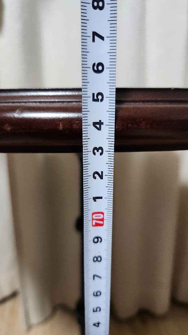 アンティーク　サイドテーブル　アイアン脚