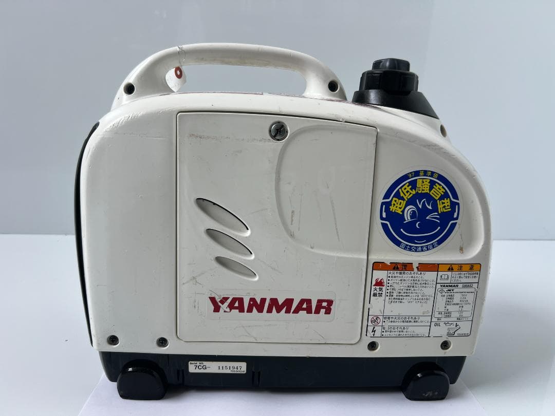 第*社様 【動作良好・保証付】ヤンマー インバーター発電機 G900iS2★軽量