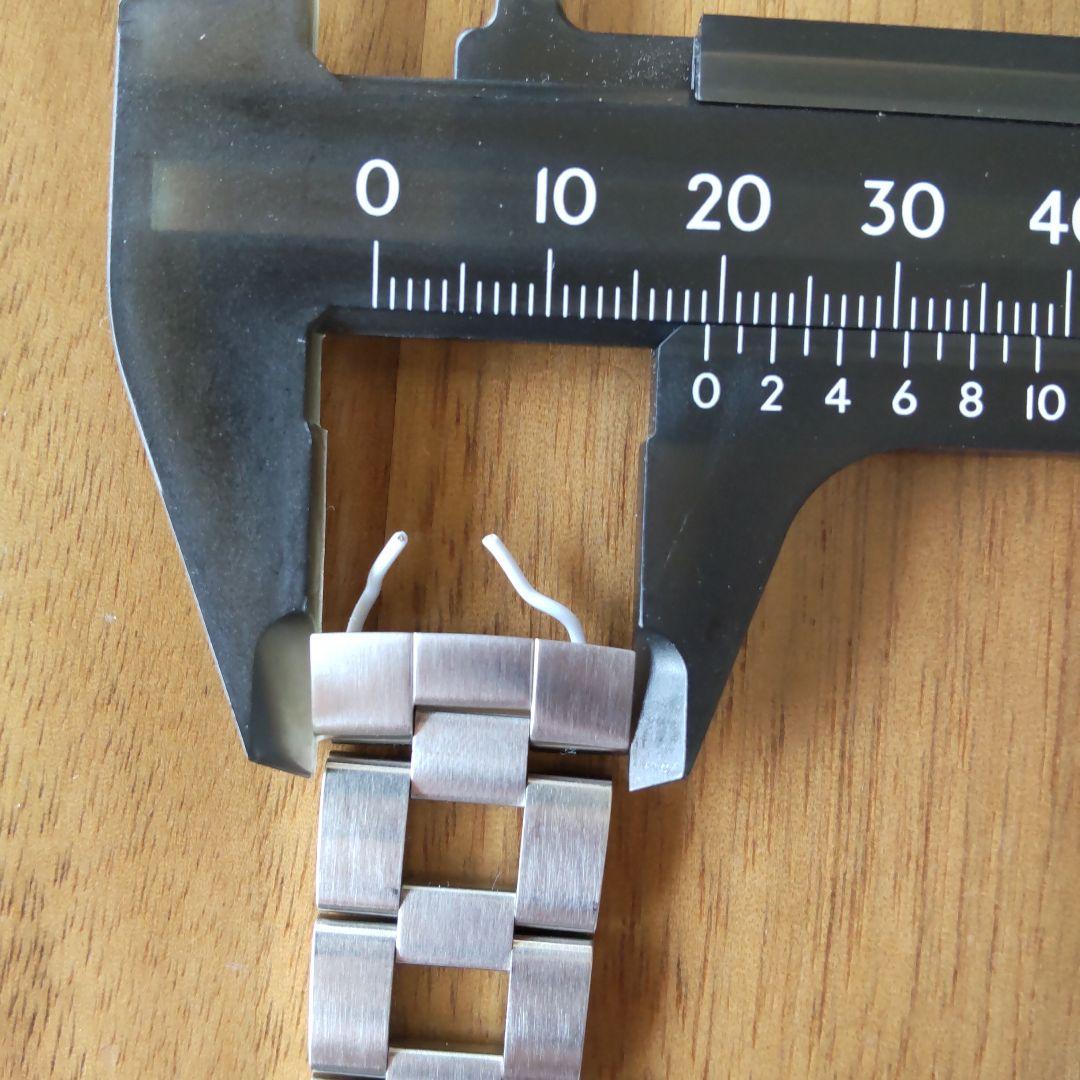 ゼニス　純正ベルト　メタルブレス　ステンレスベルト ラダーブレスレット