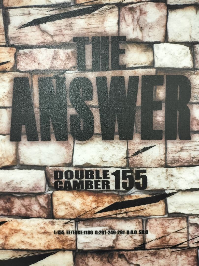 期間限定値下げelan THE ANSWER 155 グラトリ FNTC