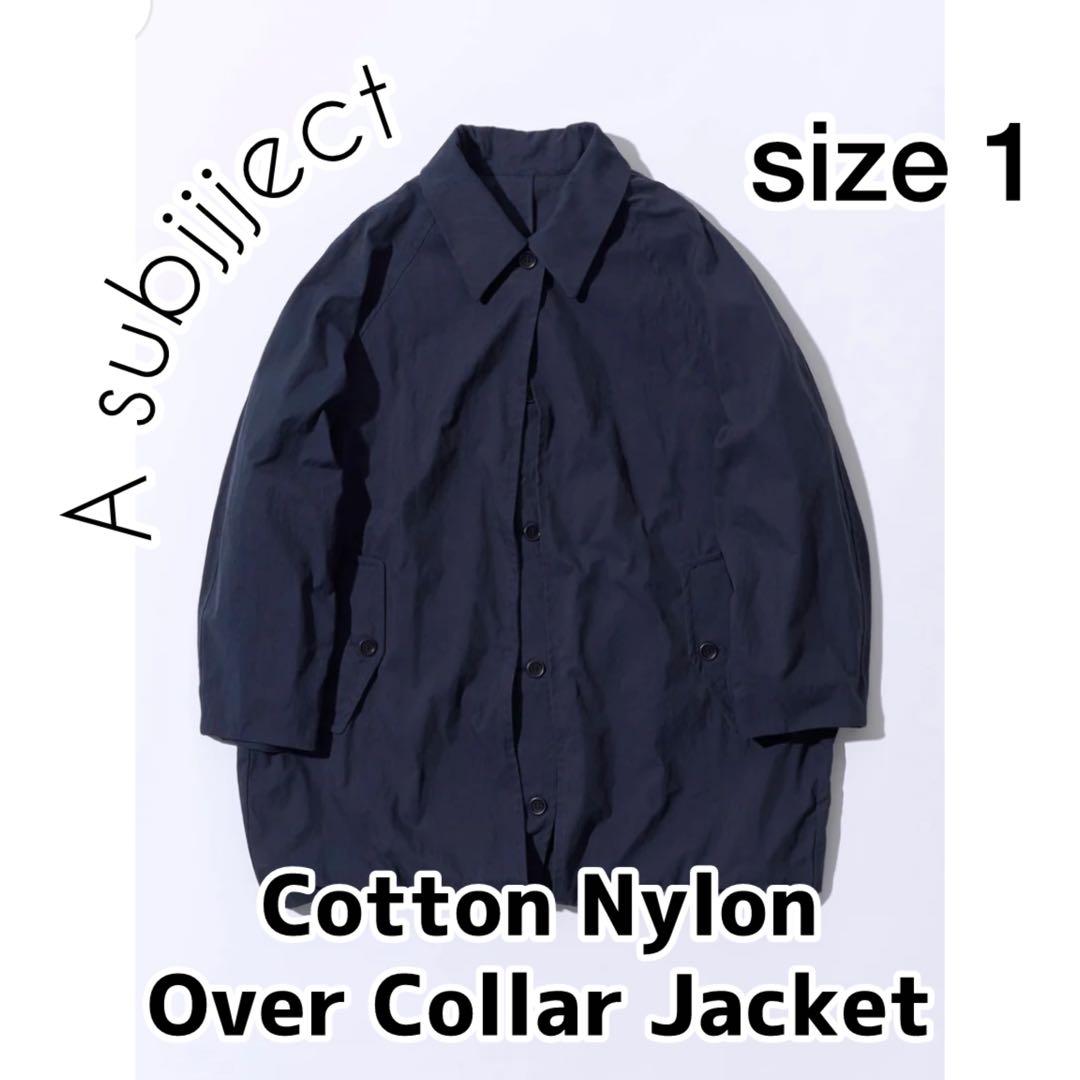 ジャケット・アウター Cotton Nylon Over Collar Jacket