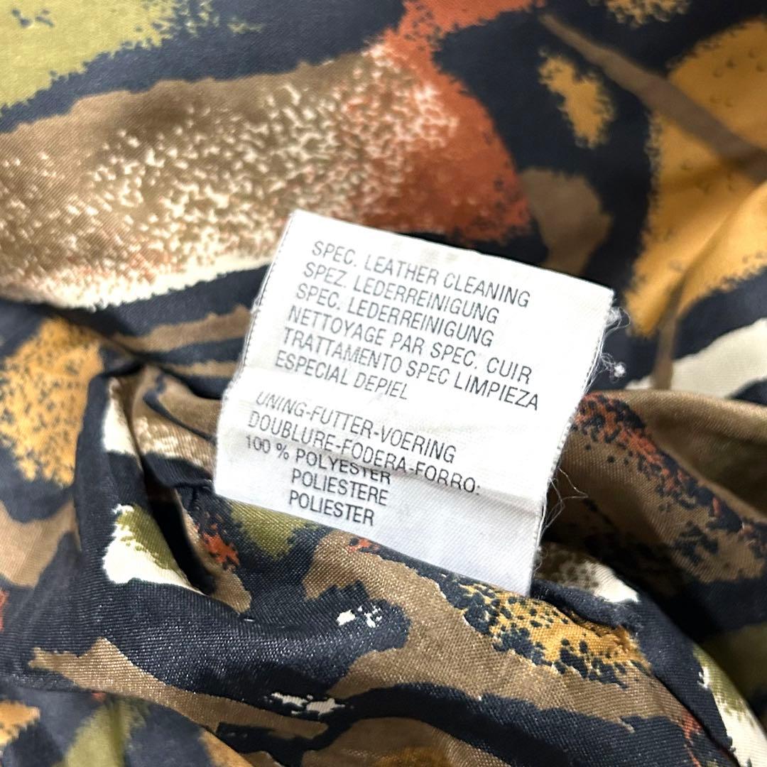 古着 80s 90s スウェード ヌバック レザー 本革 デザイン カーディガン