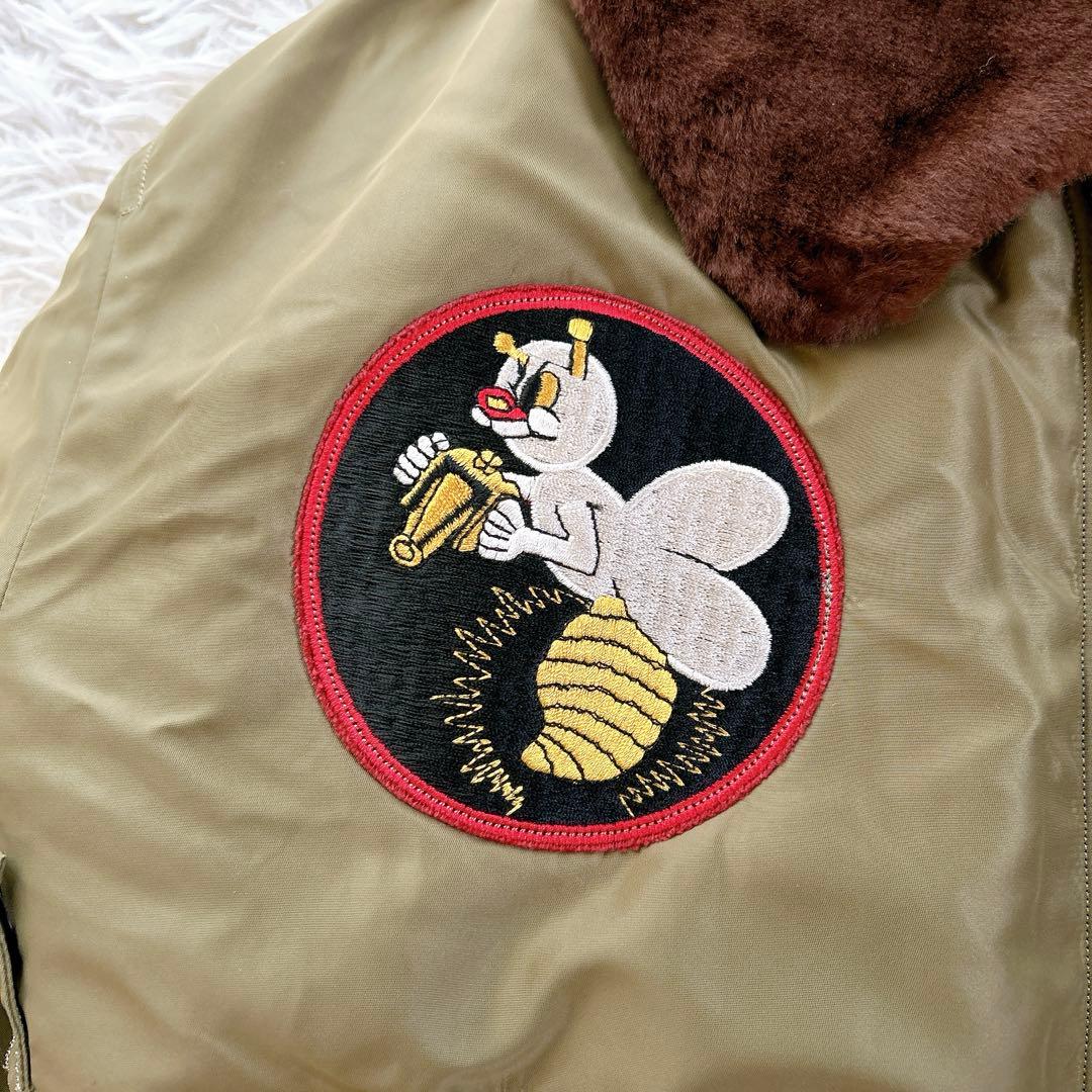 XLサイズ BUZZ RICKSON'S フライトジャケット　B-15C 襟ボア