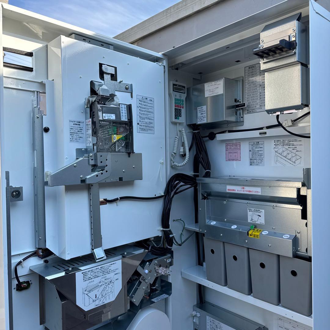 美品 2021年製 芝浦自販機 券売機 KB-172NNS 新紙幣新硬貨対応