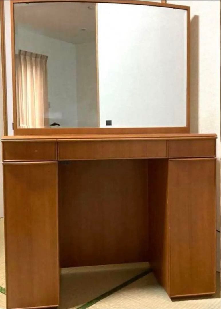 鏡台 ドレッサー 化粧台 かがみ カガミ 大塚家具 IDC 収納