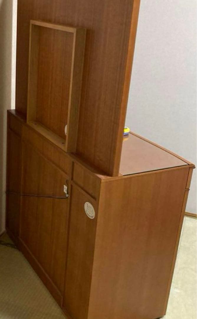 鏡台 ドレッサー 化粧台 かがみ カガミ 大塚家具 IDC 収納