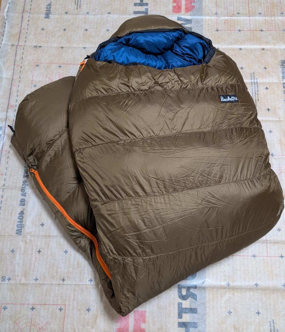 厳冬期対応★プロモンテ/Puromonte コンパクトダウンシュラフ DL782