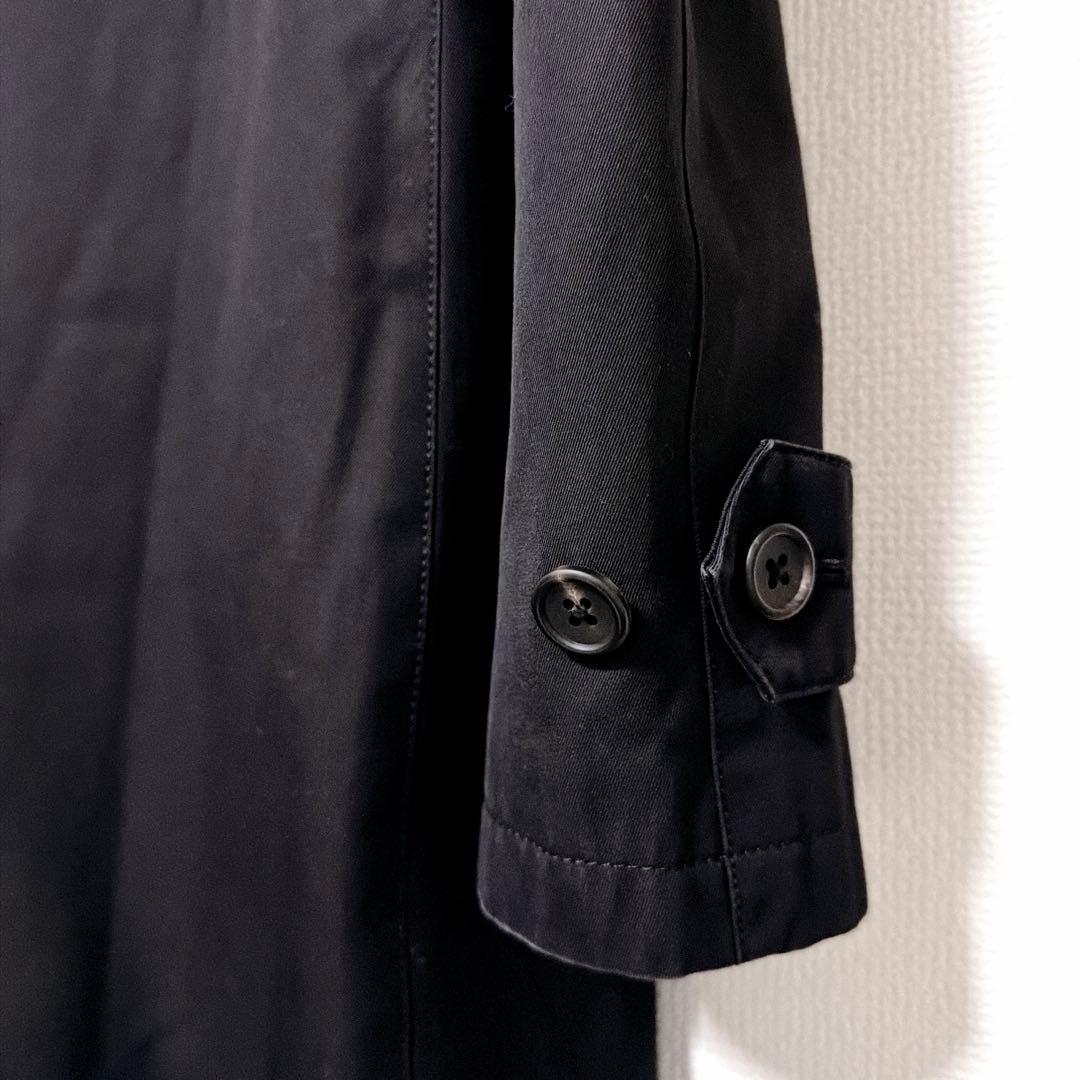 ★美品★Paul Smith ステンカラーコート L ブラック ライナー付