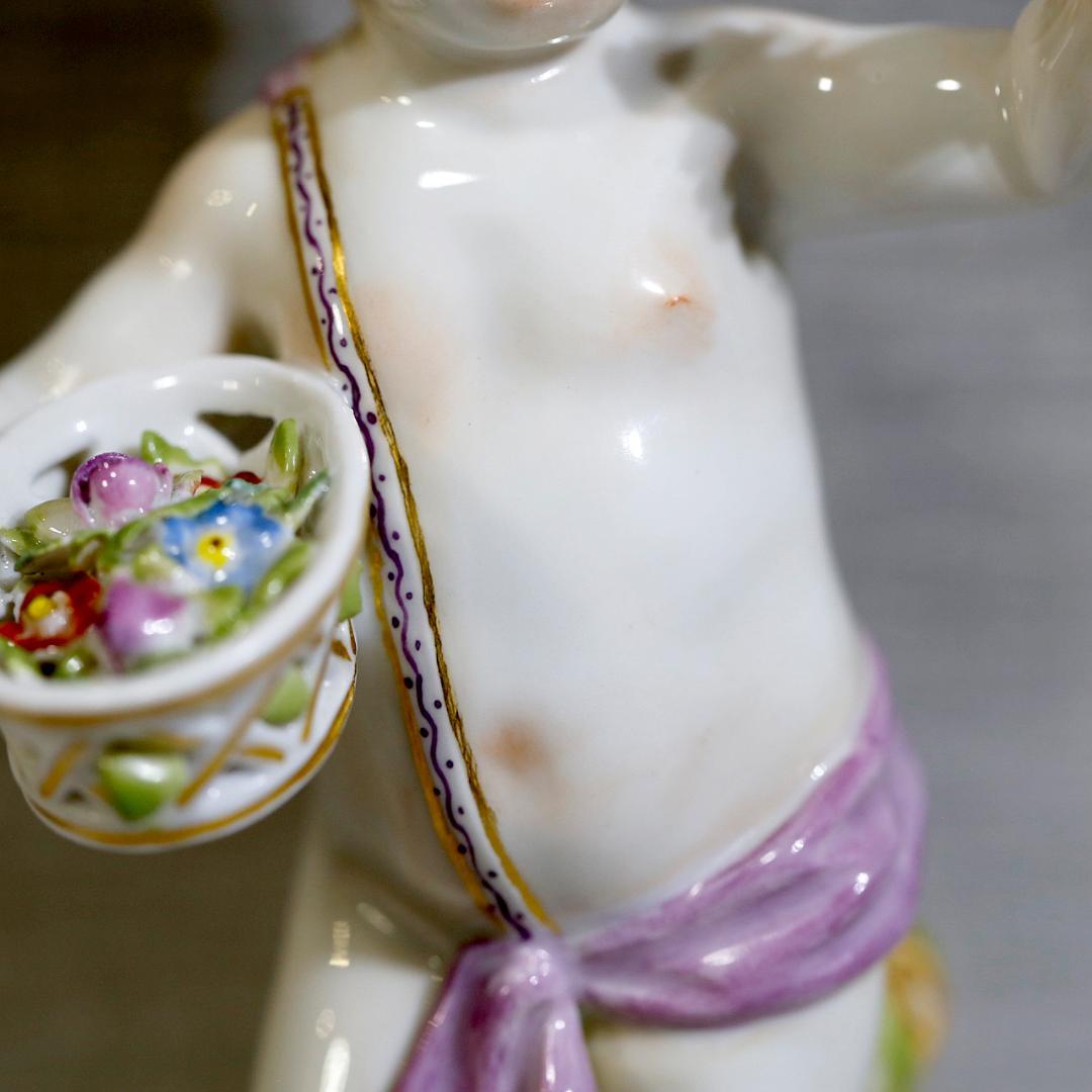 【極美品１級 送料込み】マイセン 春 四季の寓意 フィギュリン ケンドラー造形