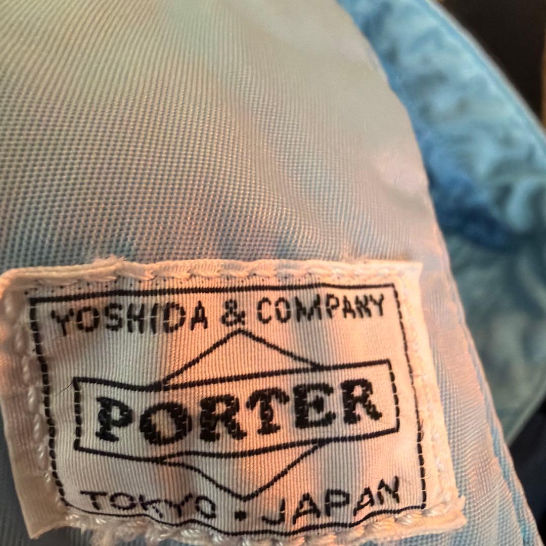 ネイビー PORTERナイロン トートバッグ