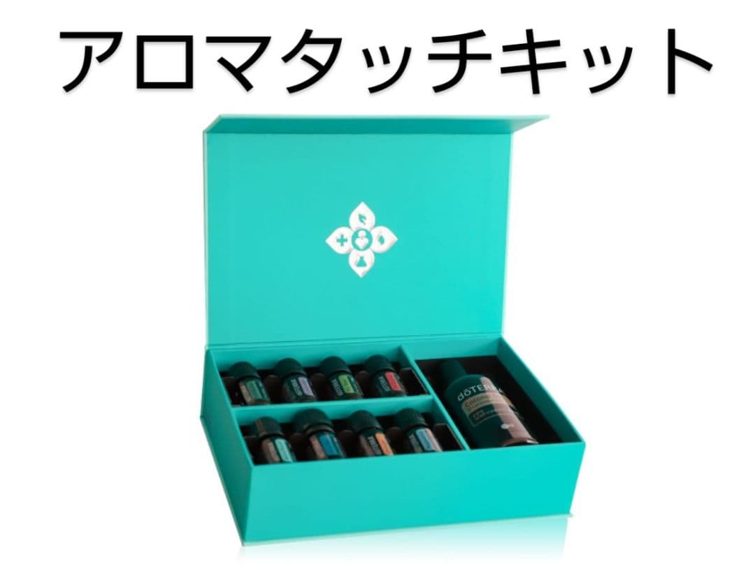 ドテラ アロマタッチキット (ココナッツオイル 専用ポンプ付 )