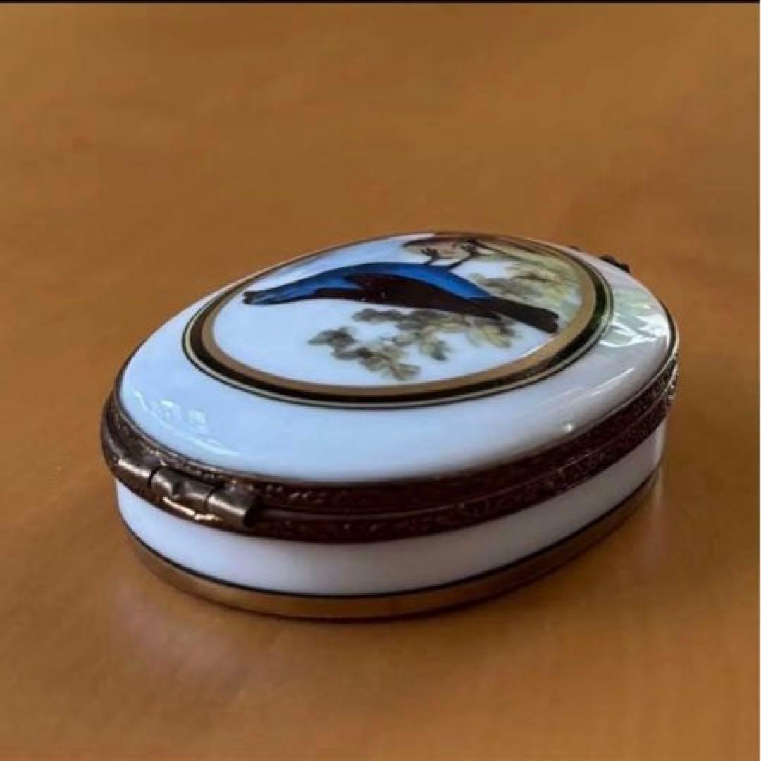 ロワイヤルリモージュ　公式復刻　ミュージアムコレクション　王の庭園　小物入れ