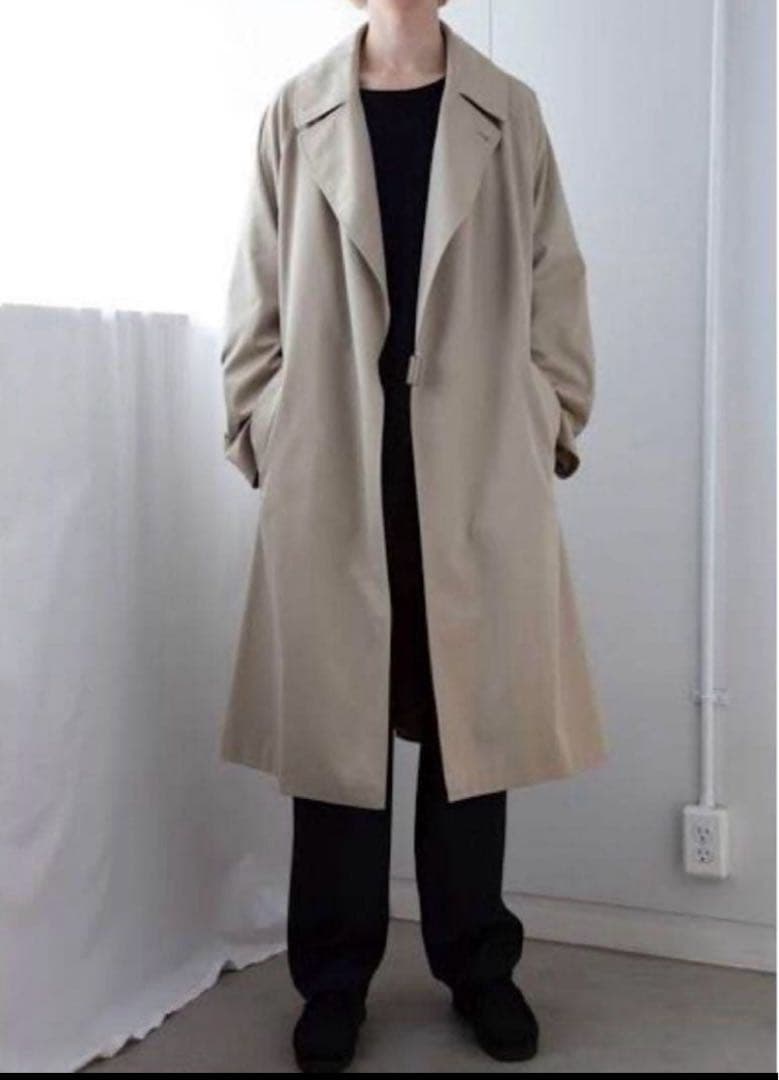 【美品】Comoli 22年 タイロッケンコート（ライナー付き）