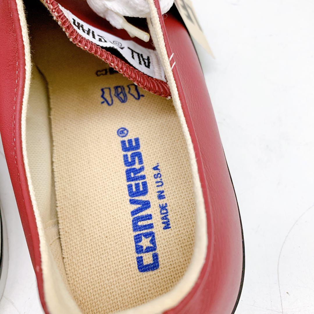 10ABM032 90s USA製 コンバース オールスター レザー