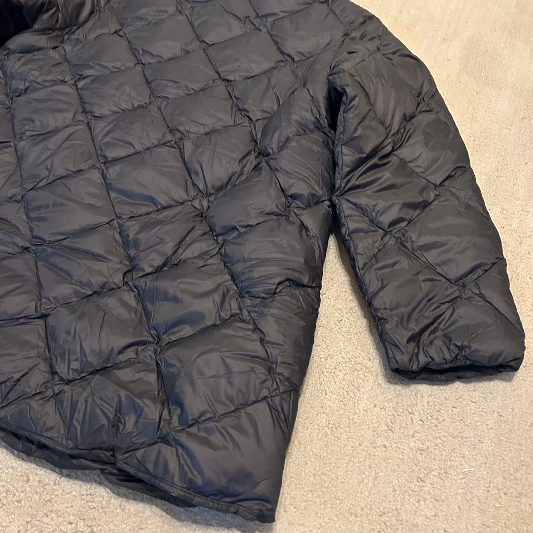 【美品】TAION NOLLEY'S別注 ダイヤキルトスタンドミドルダウン　黒