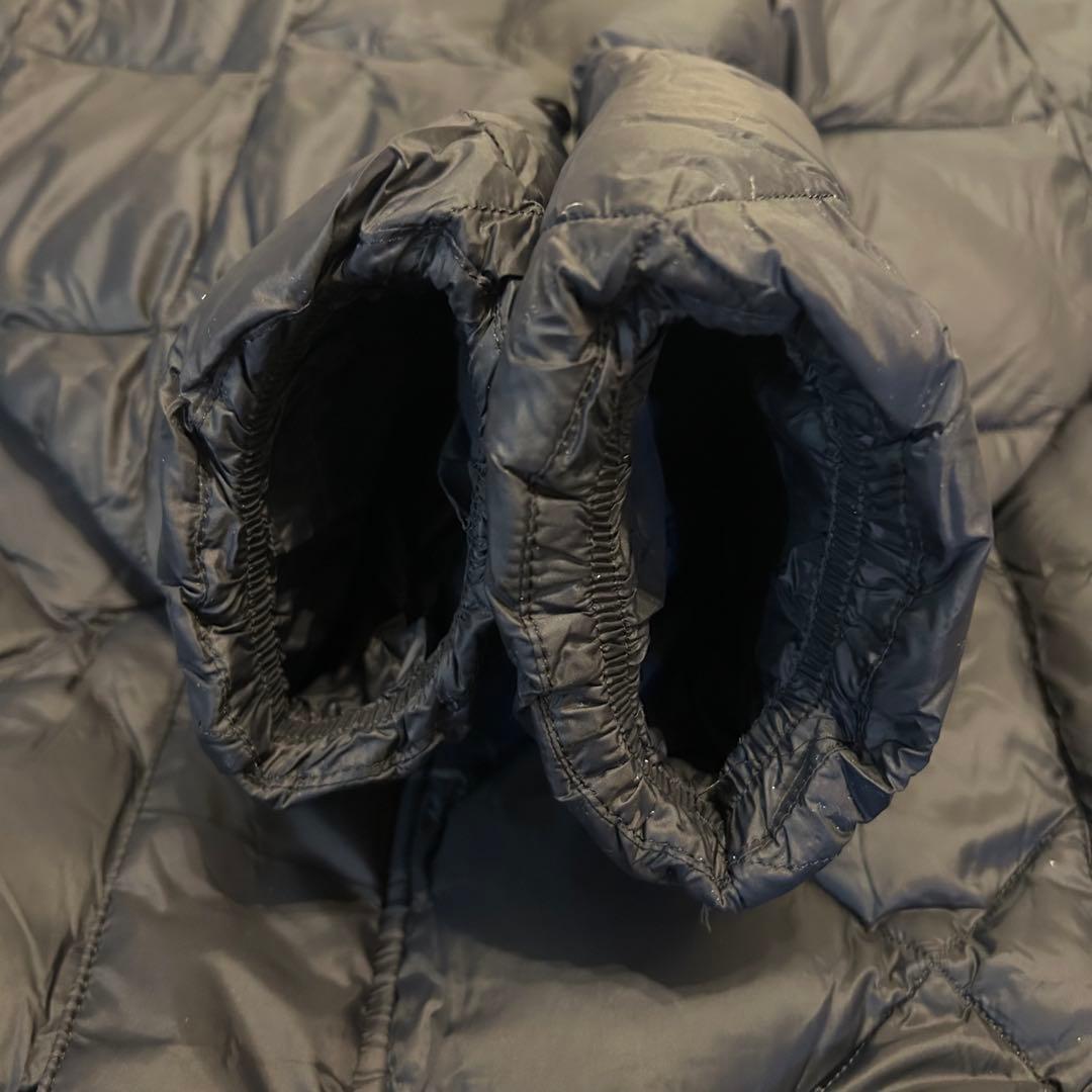 【美品】TAION NOLLEY'S別注 ダイヤキルトスタンドミドルダウン　黒