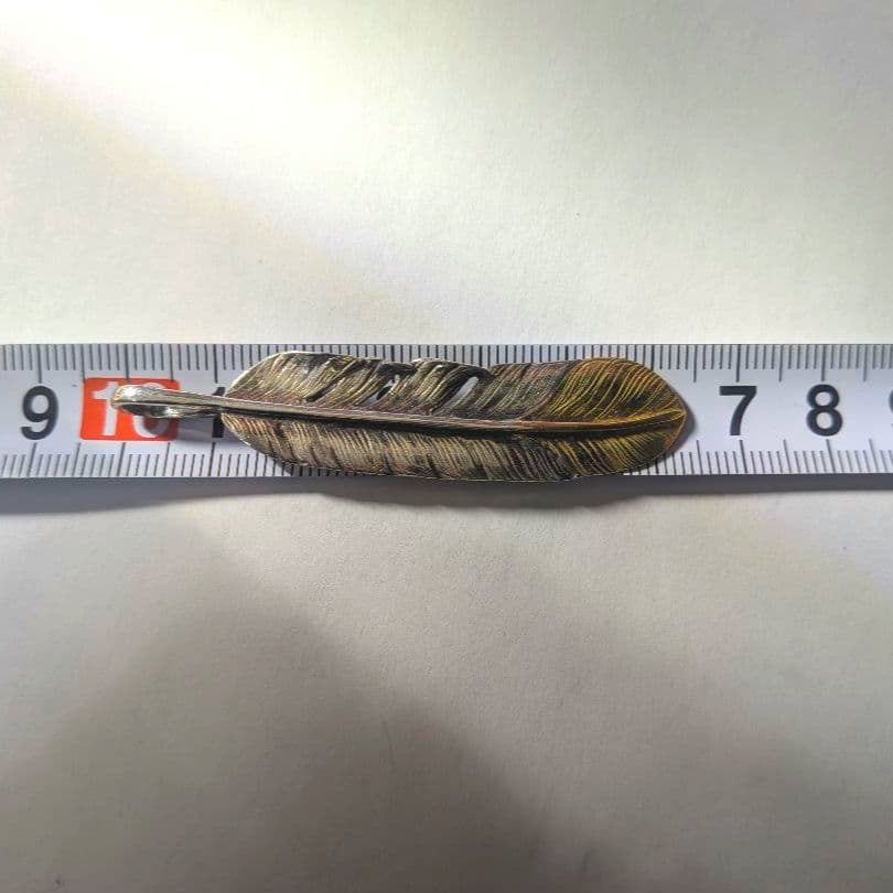 先金 特大 フェザー 左向き 美品