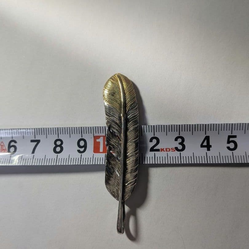 先金 特大 フェザー 左向き 美品