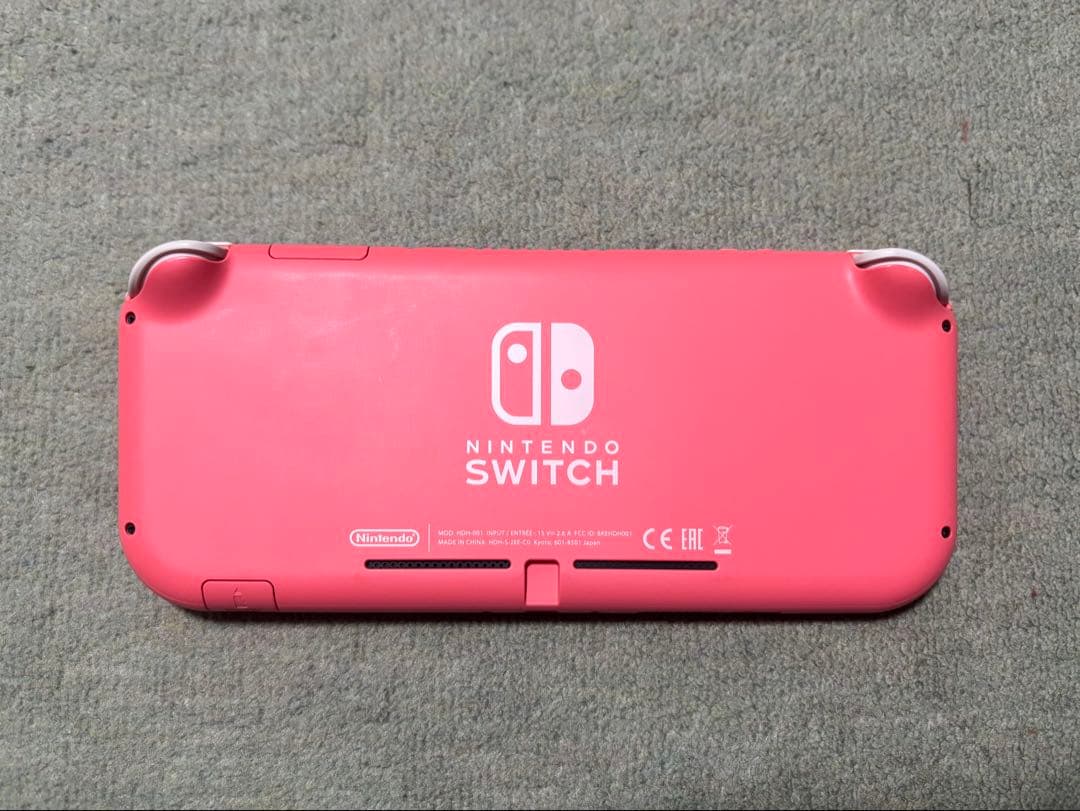 Nintendo Switch Lite ピンク 本体 ACアダプター付き 美品