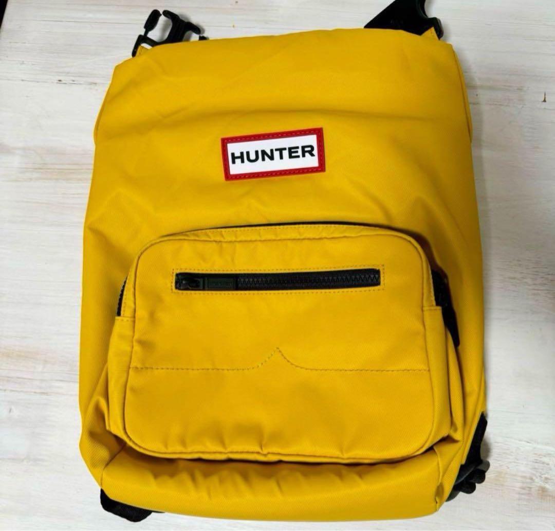 ハンター　キッズ　リュック　HUNTER　リュックサック　バックパック　イエロー