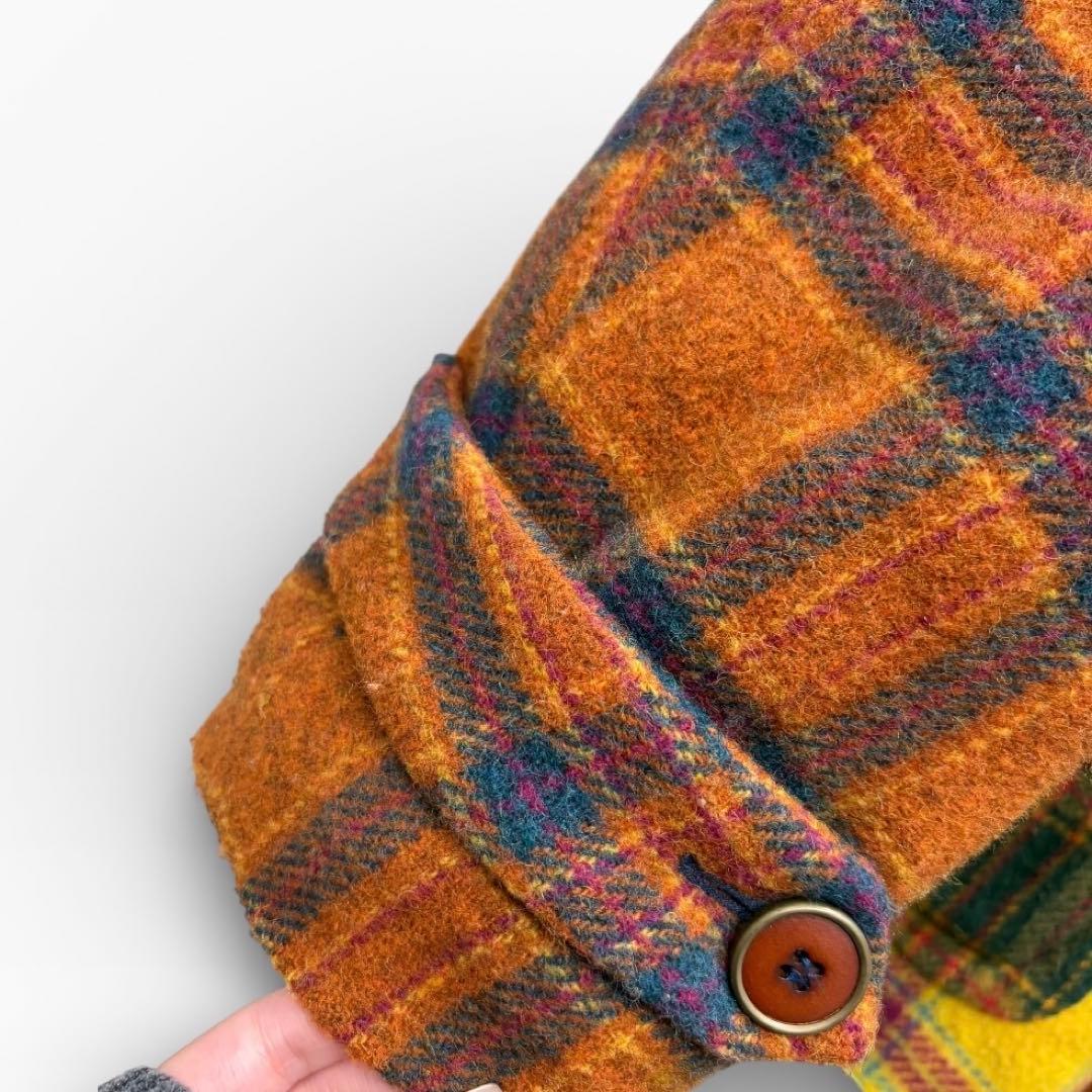 DOLCE &GABBANA ドルガバ　チェック　古着　イタリア製　アウター