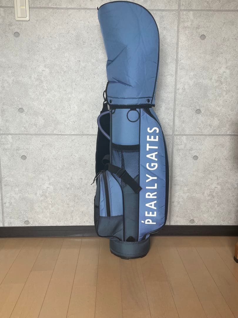PEARLY GATES ブルー キャディバッグ