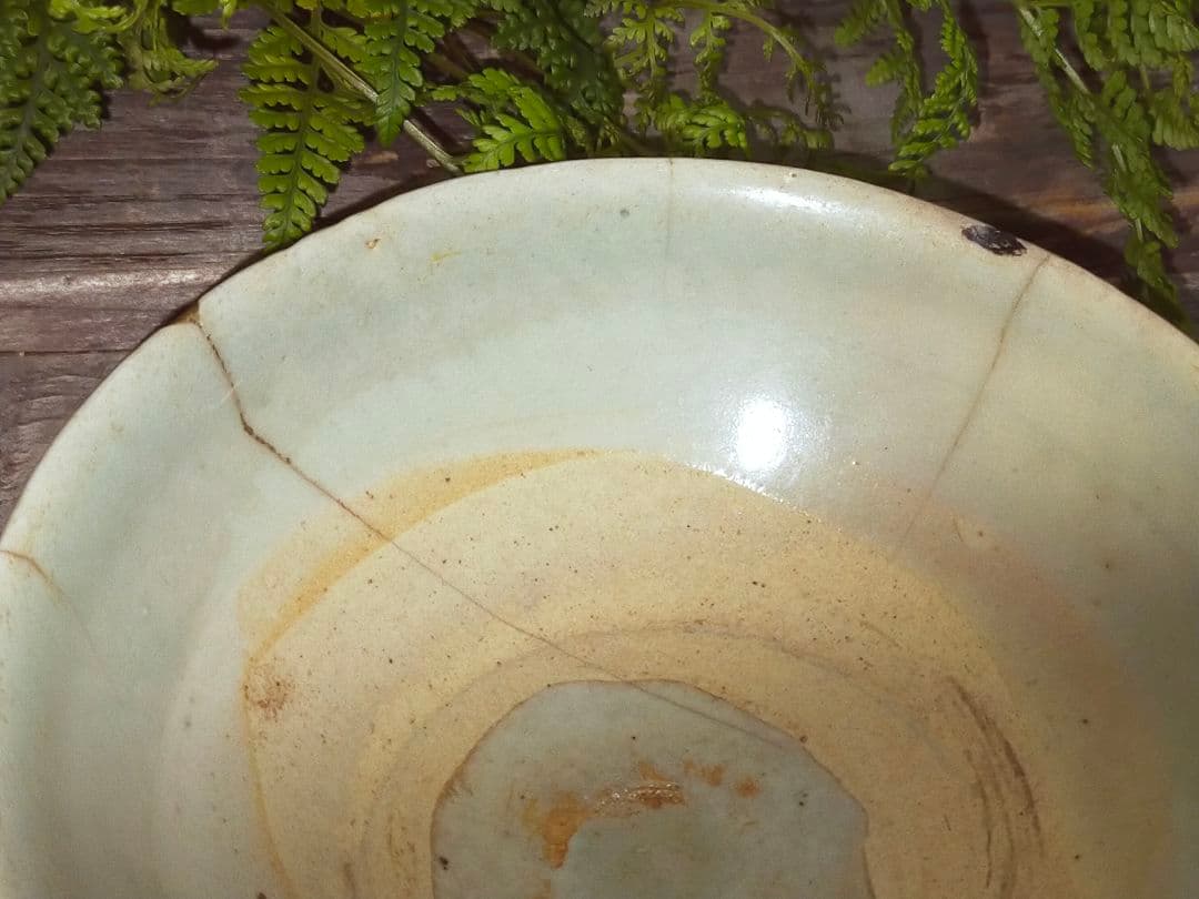 ♥ルソン　青磁　茶碗　桐箱付き　発掘品　出土品　骨董品　古玩